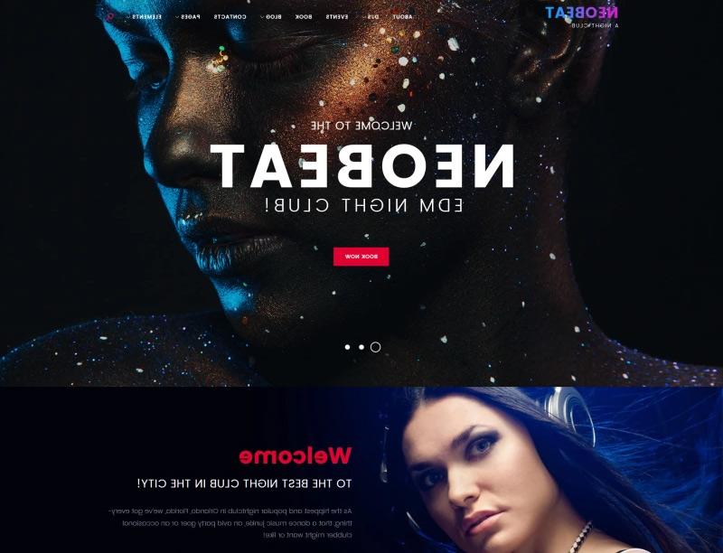 Neobeat - Night Club & Entertainment WordPress Theme